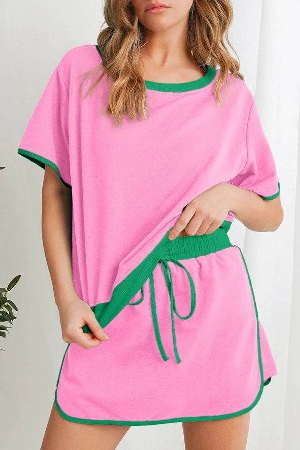 Rosalie T-Shirt and Skirt Set