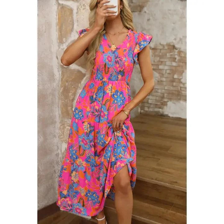 Fiesta Floral Dress
