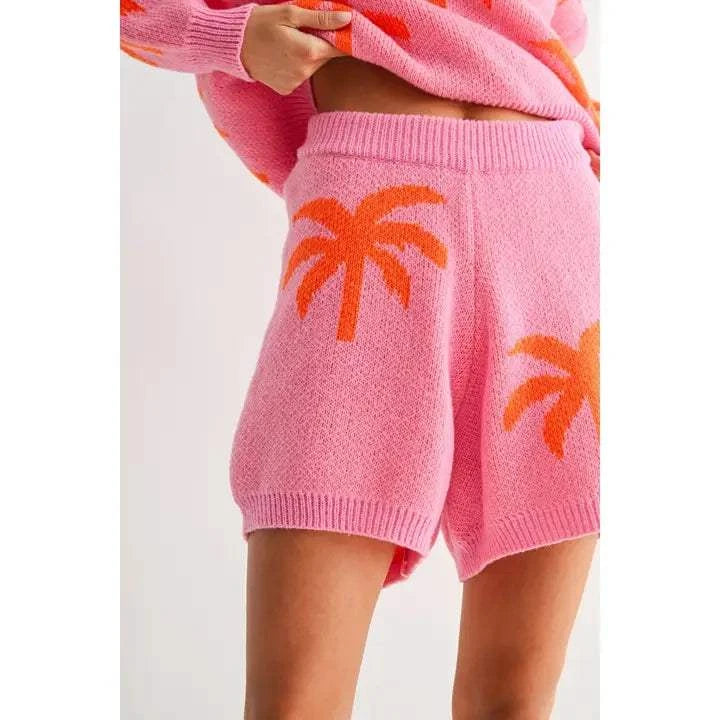 Pink Palm Tree Set