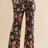 Barb Sequin Boot Cut Pants