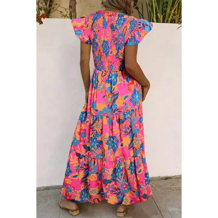 Fiesta Floral Dress
