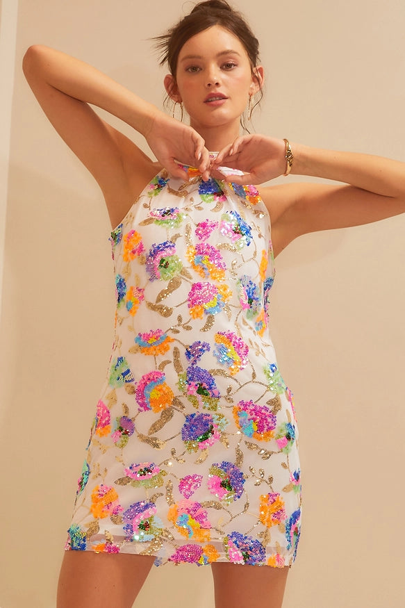 The Diamond Halter Dress