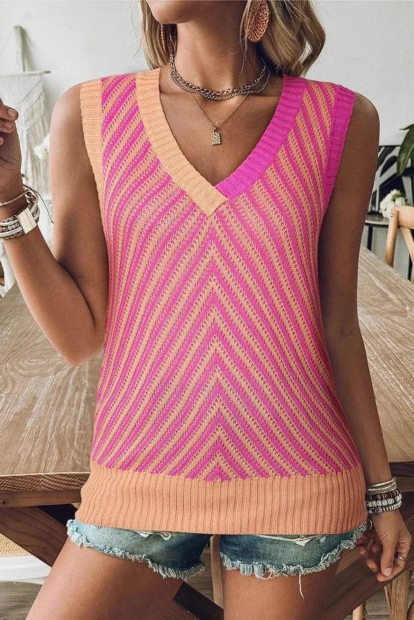 Maya Chevron Vest
