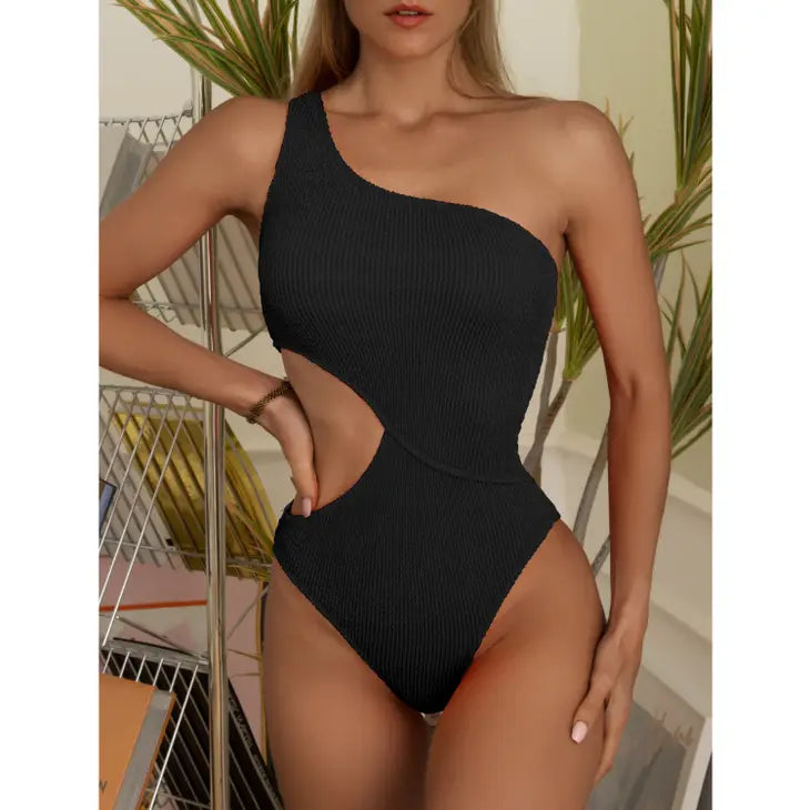 The Sara One Shoulder Swimsuit