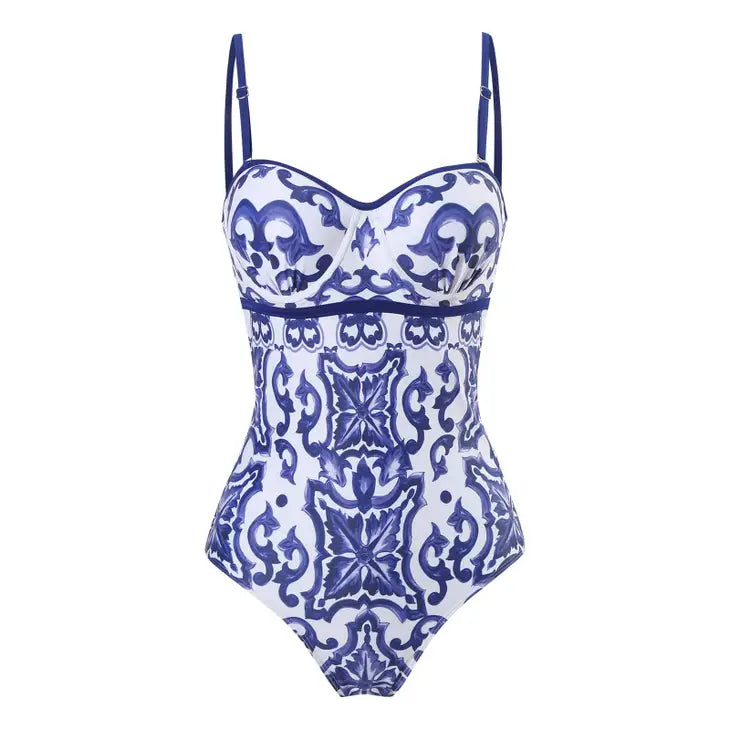The Valerie One Piece Swimsuit With Matching Cover-up