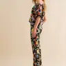 Barb Sequin Boot Cut Pants