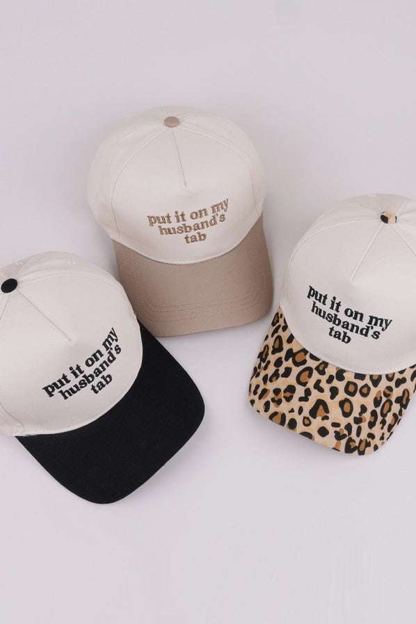 Put It on My Husband's Tab Hat