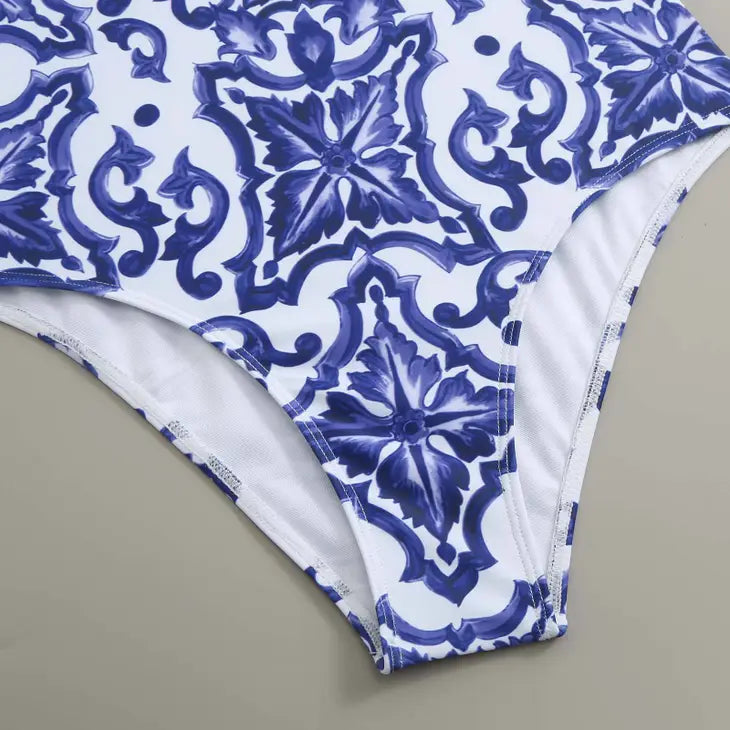 The Valerie One Piece Swimsuit With Matching Cover-up