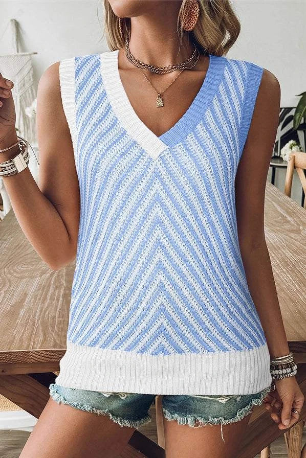 Maya Chevron Vest