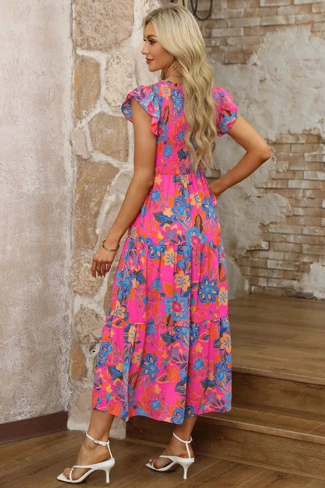 Fiesta Floral Dress