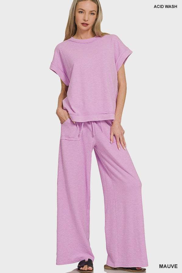 Anne Short Sleeve and Pant Set