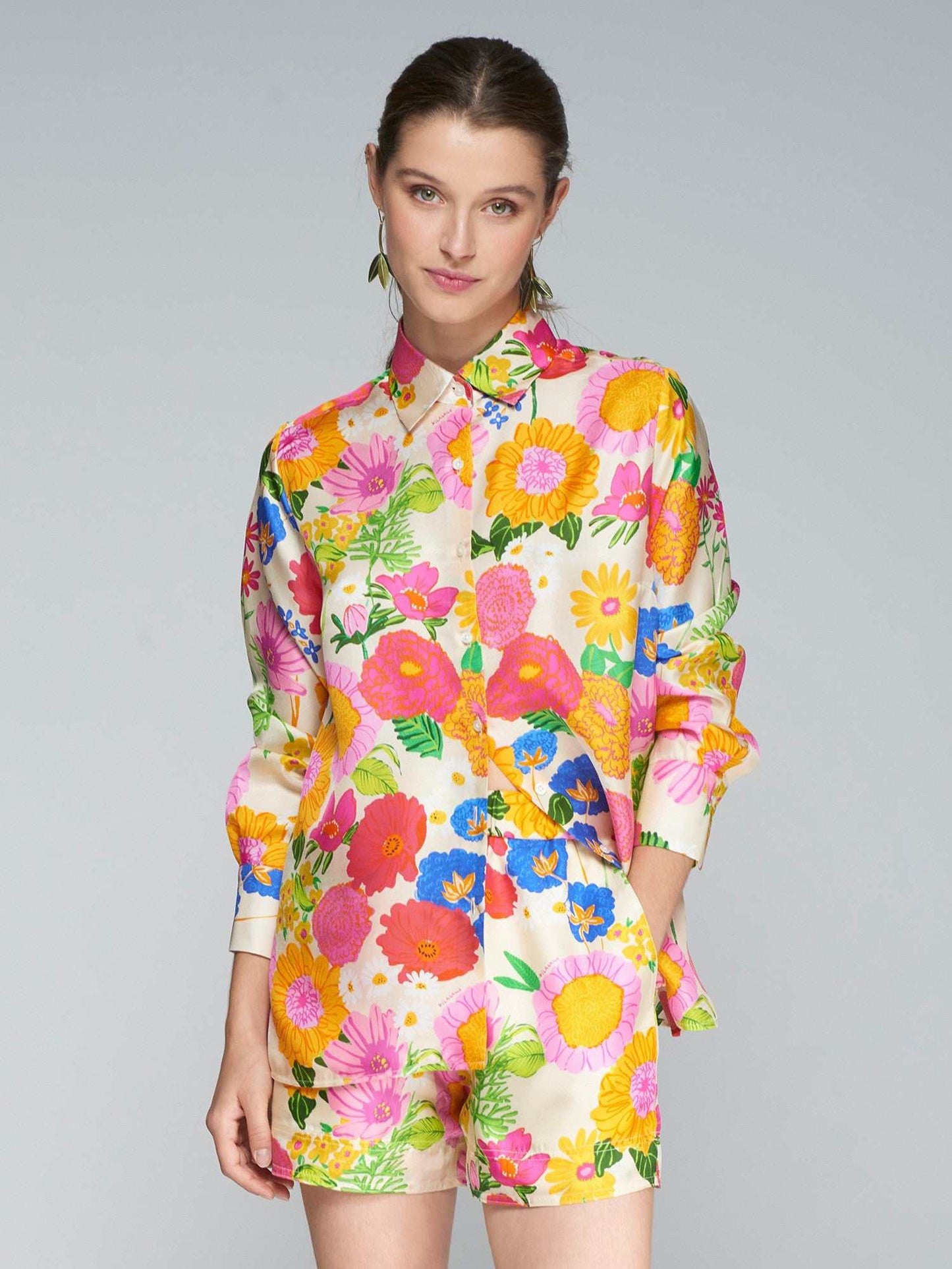 Mariela Floral Bermuda Shorts