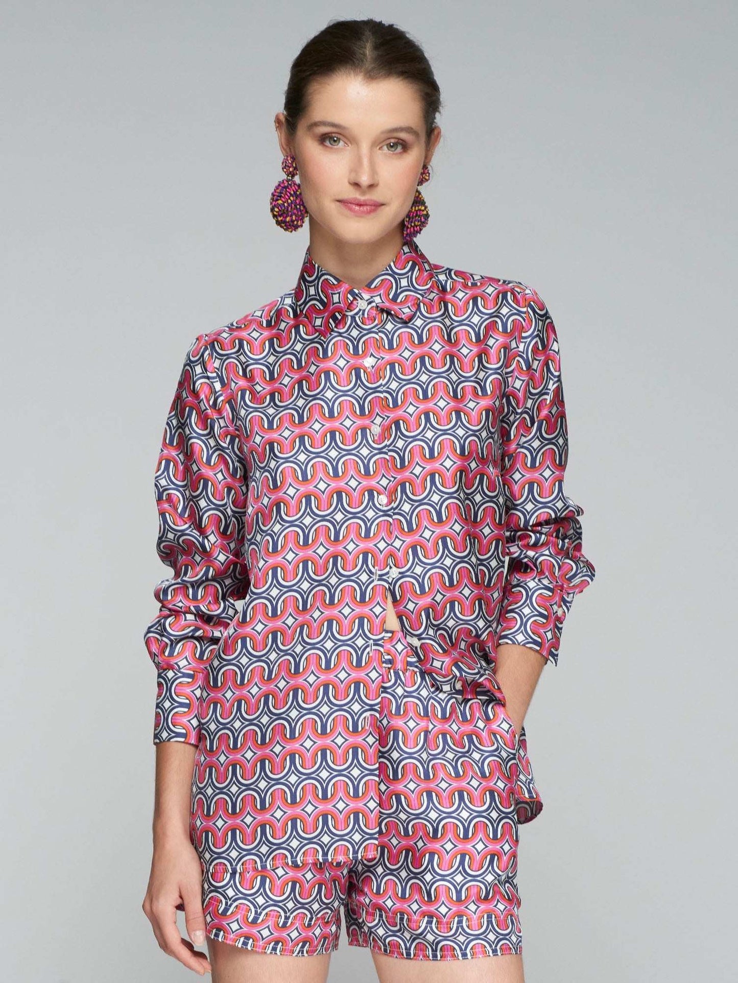 Mariela Geometric Shirt