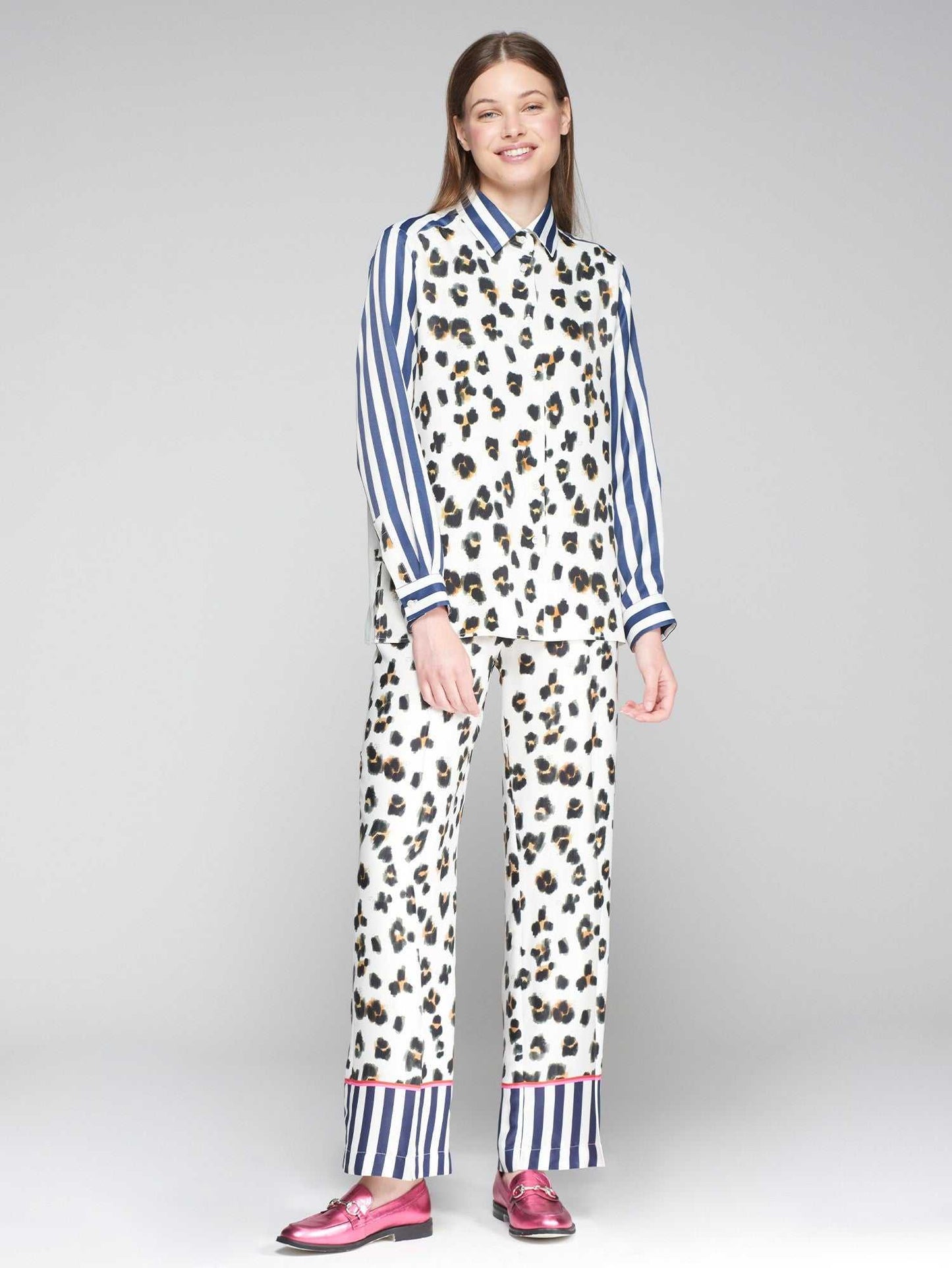Elena Leopard Shirt
