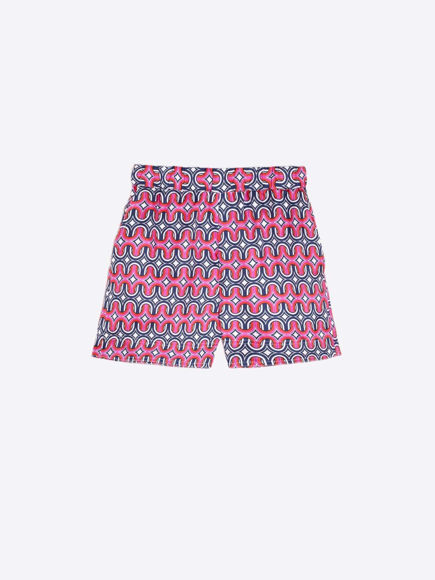 Mariela Geometric Shorts