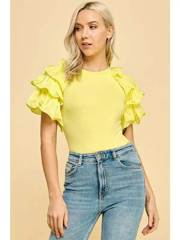 Remi Ruffle Bodysuit