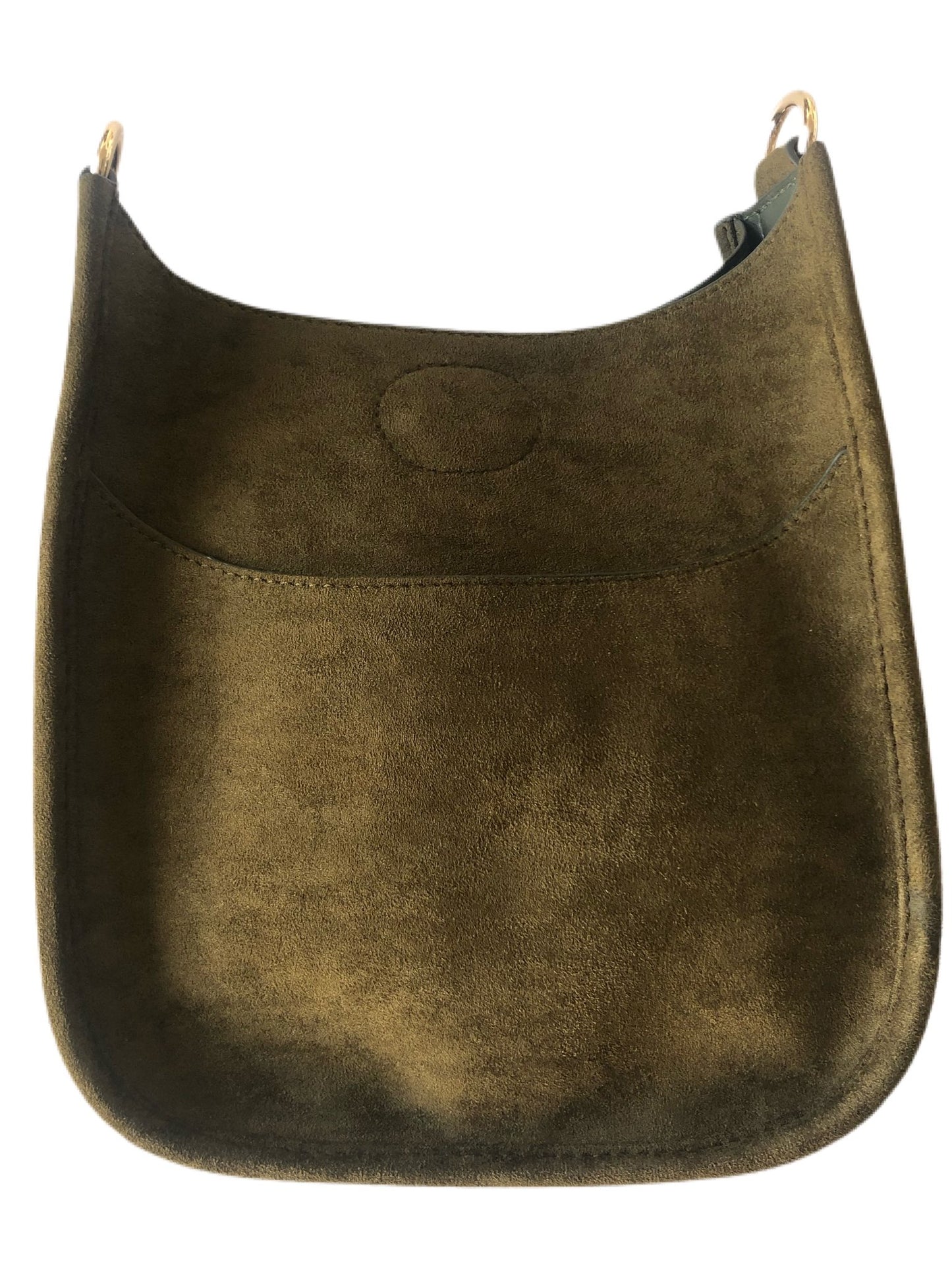 Mini Faux Suede Messenger