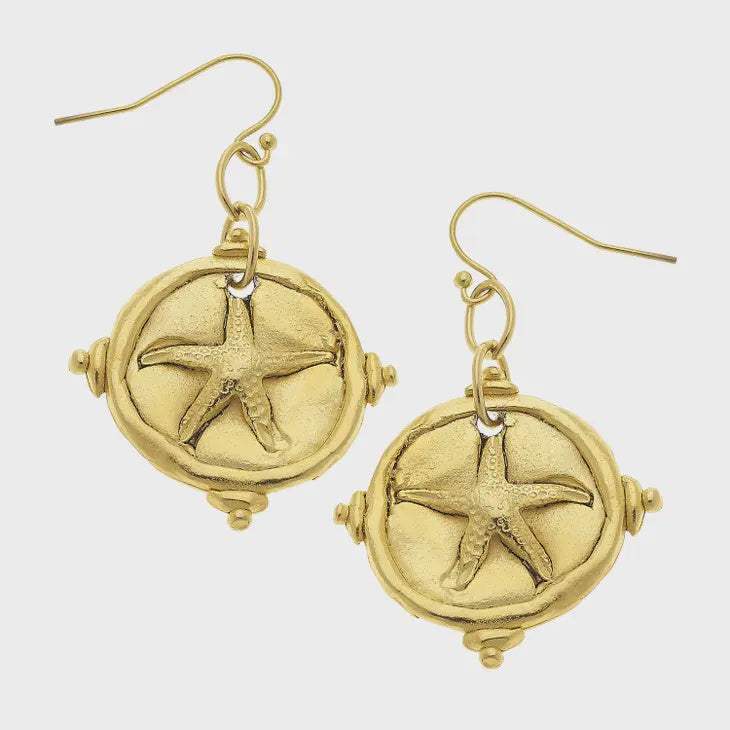 Starfish Intaglio Studs