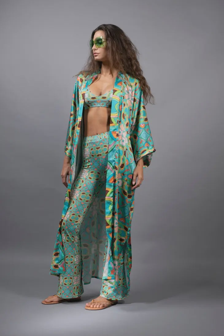 Psychedelic Stars Kimono