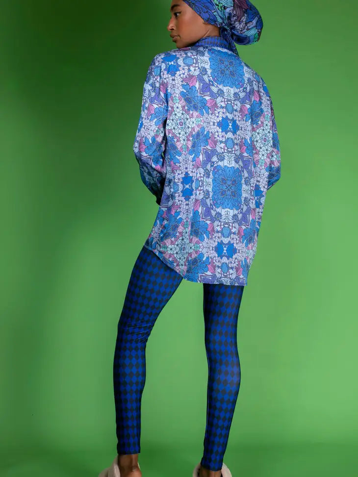 Fay Floral Satin Shirt