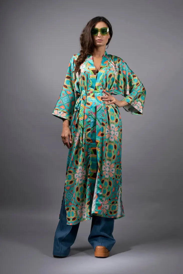 Psychedelic Stars Kimono