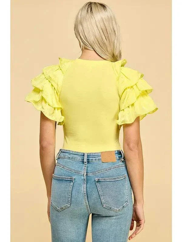 Remi Ruffle Bodysuit