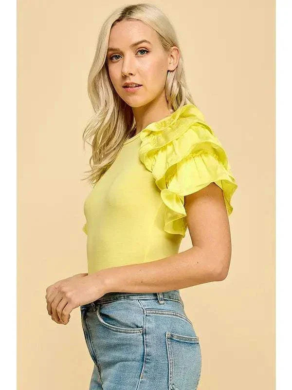 Remi Ruffle Bodysuit