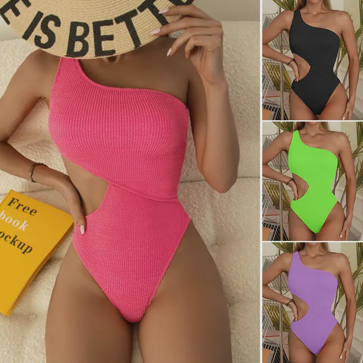 The Sara One Shoulder Swimsuit