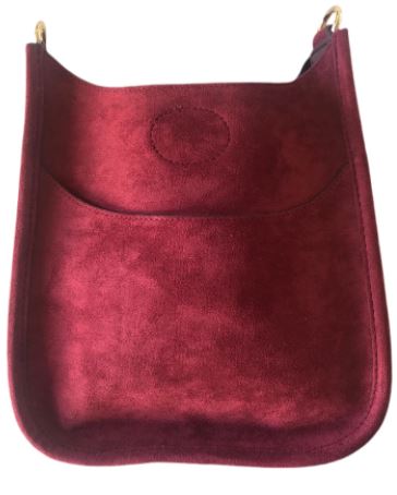 Mini Faux Suede Messenger