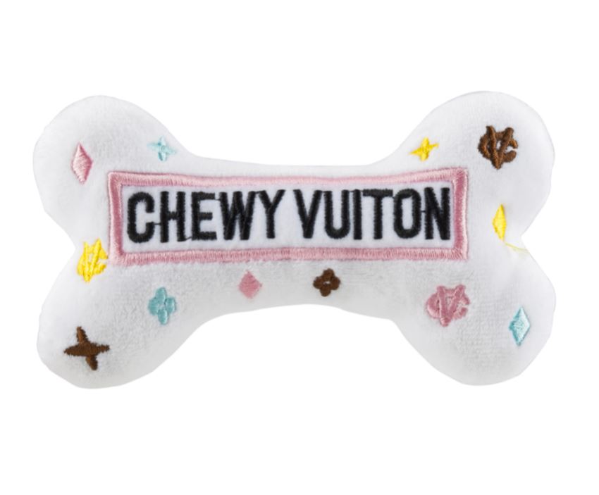 White Chewy Vuiton Bones