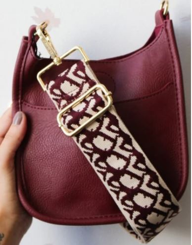Mini Faux Suede Messenger