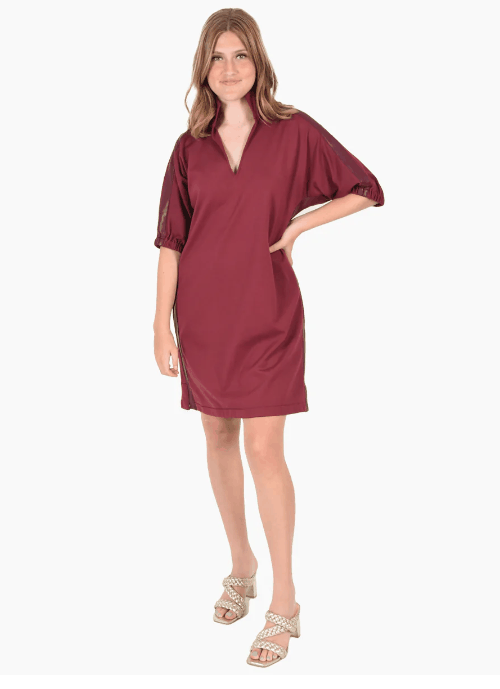 Ponte Knit Poppy Dress