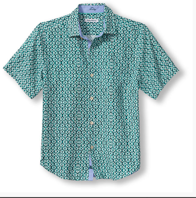 Diamond Tides Camp Shirt