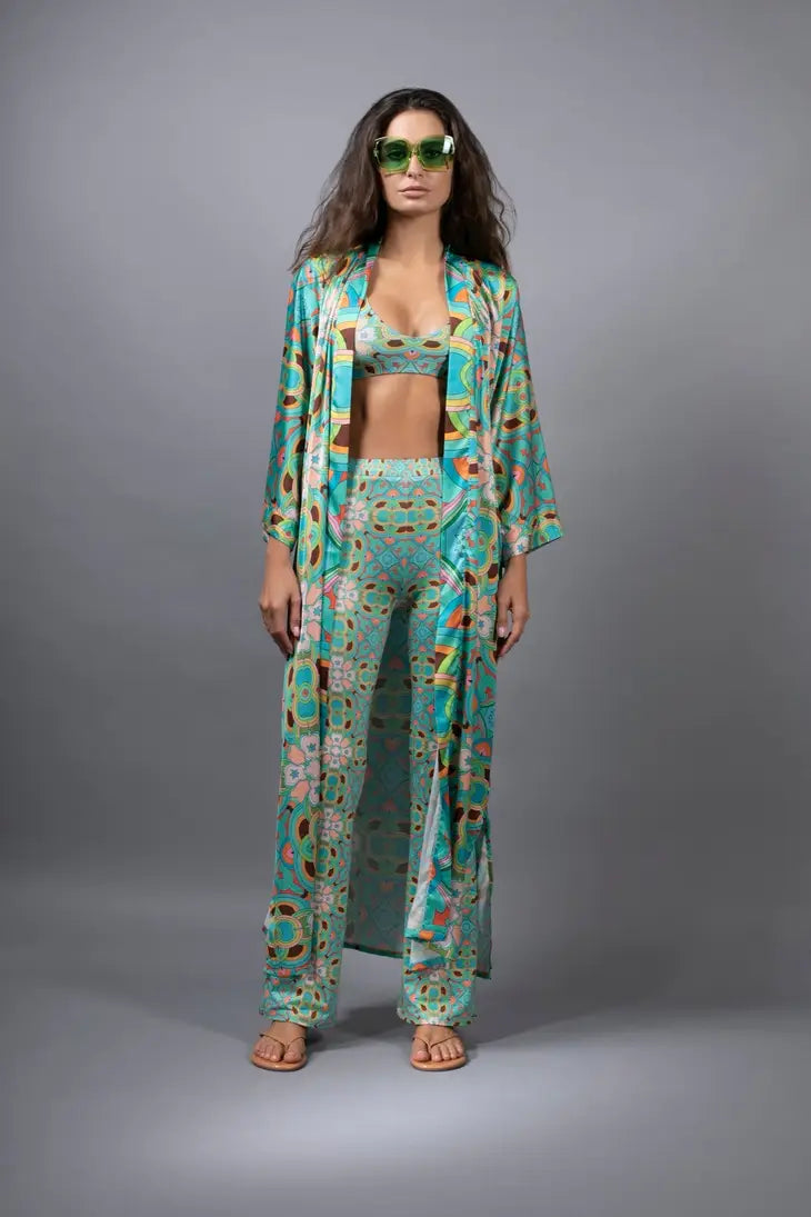 Psychedelic Stars Kimono