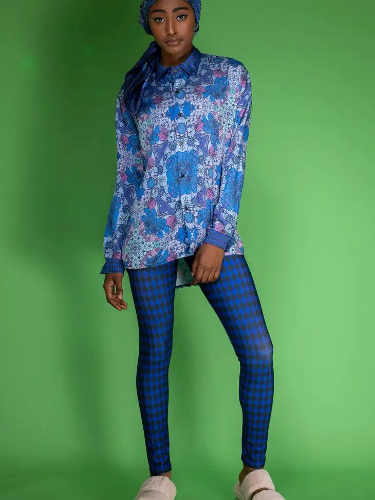 Fay Floral Satin Shirt