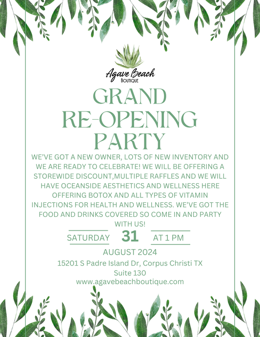 Grand Re-Opening Party