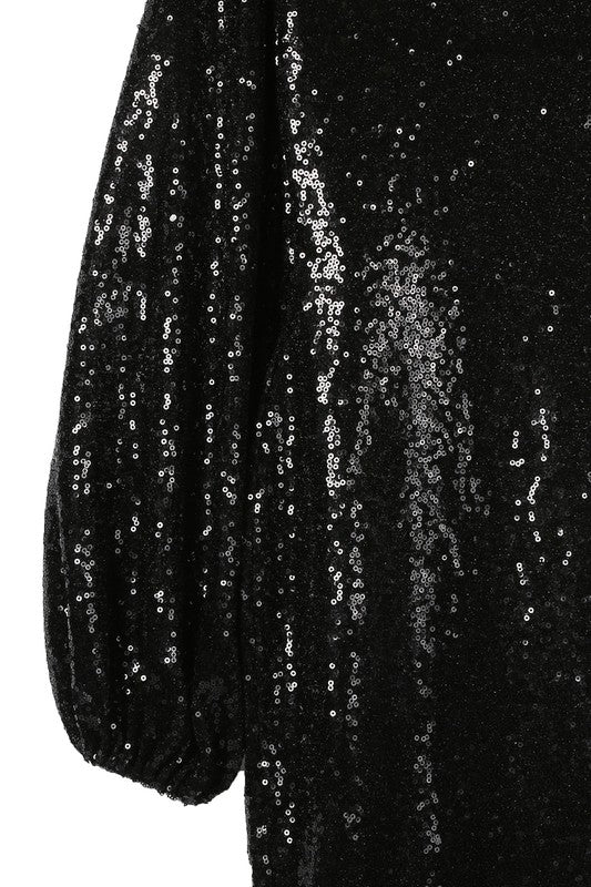 Life of the Party Sequin Mini Dress