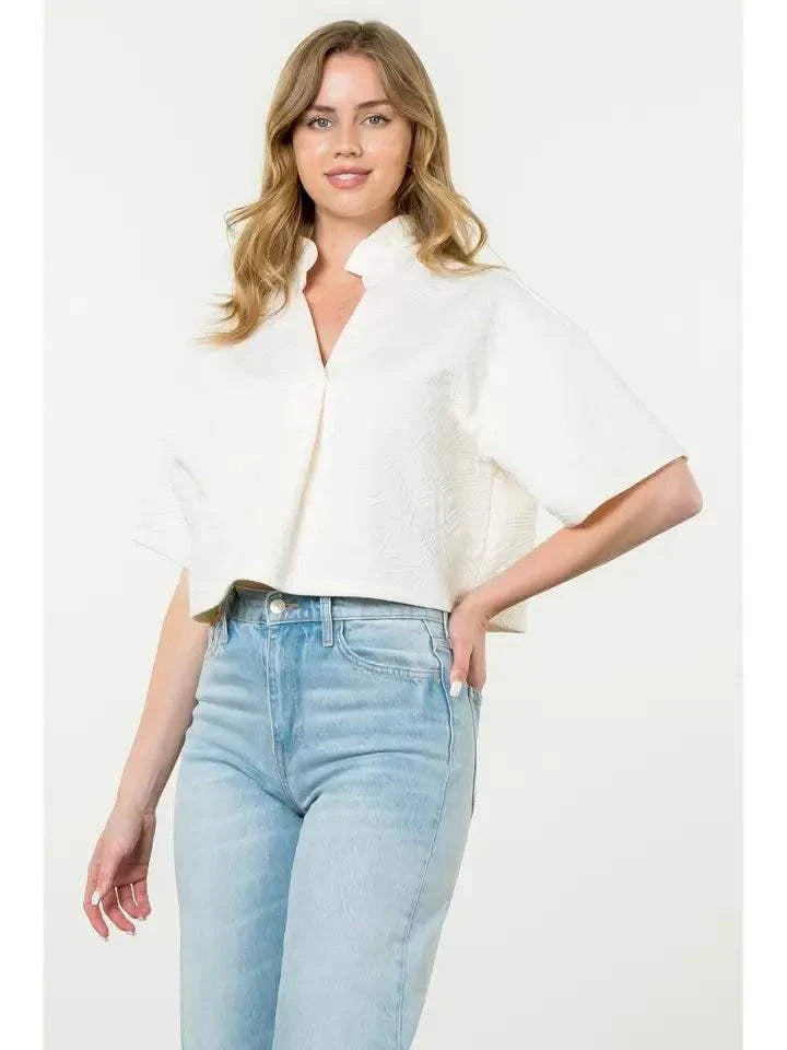 Tamra Textured Top