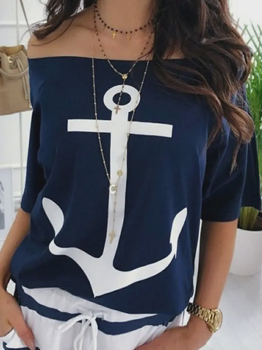 Ahoy Off The Shoulder Top