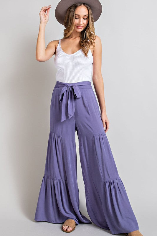 Taylor Tiered Wide Leg Pants