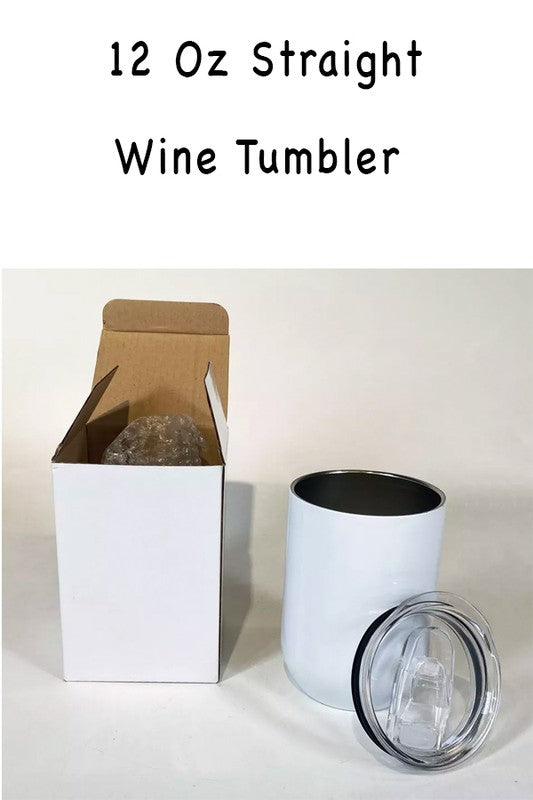 Not Enough Wine For This Shit Graphic Wine Tumbler