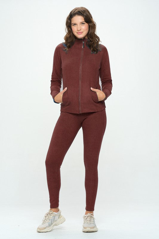 Two Piece Fall Activewear Set