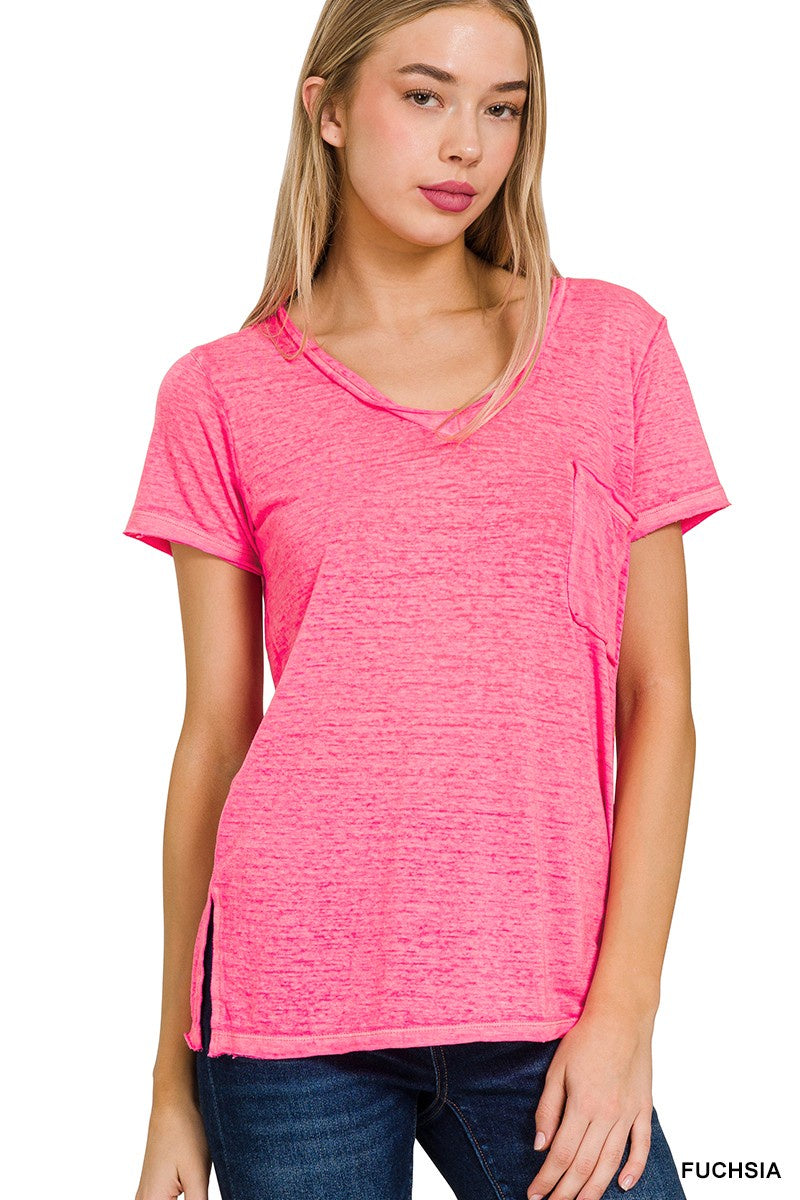 Carla Scoop Neck T-Shirt