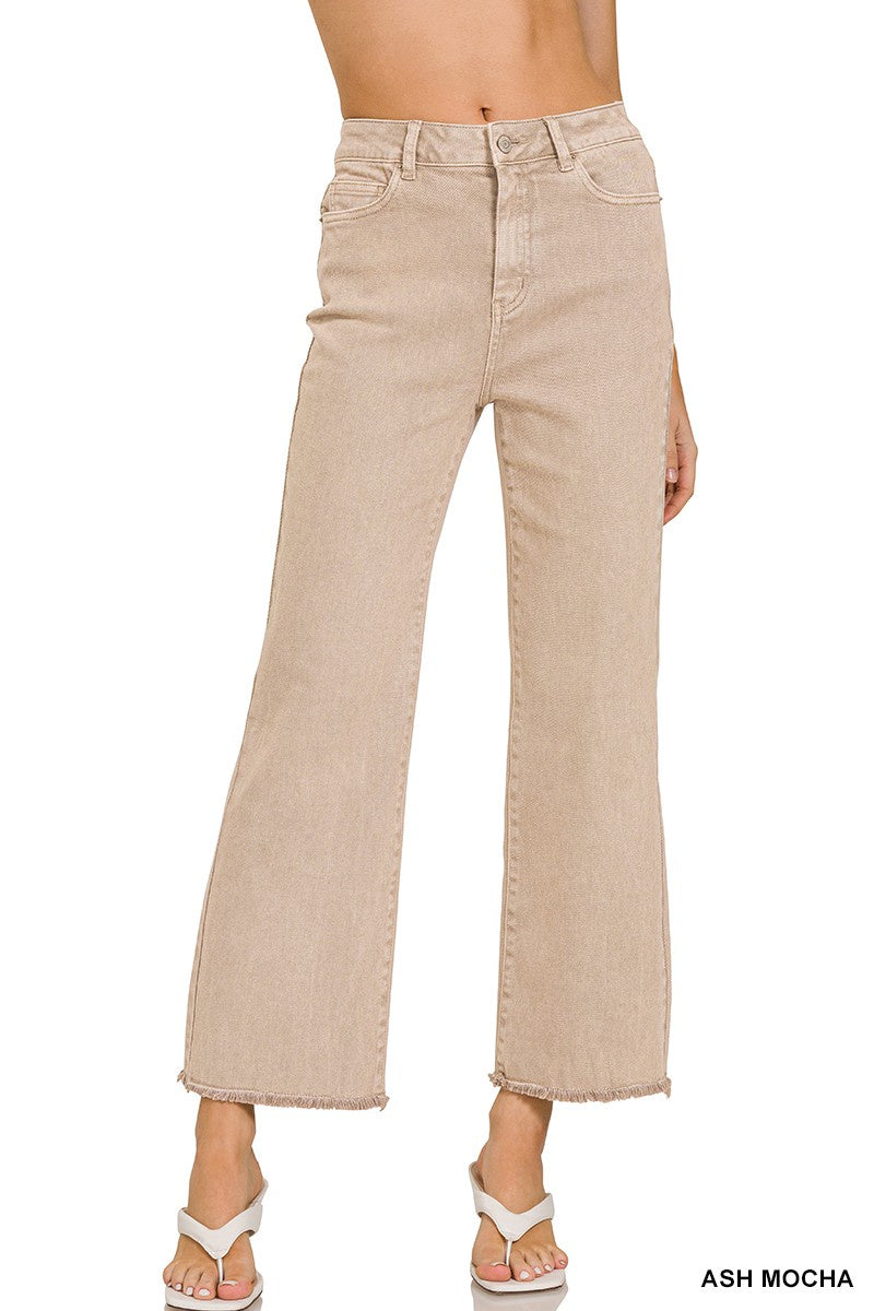 Brooke Frayed Hem Bootcut Pant