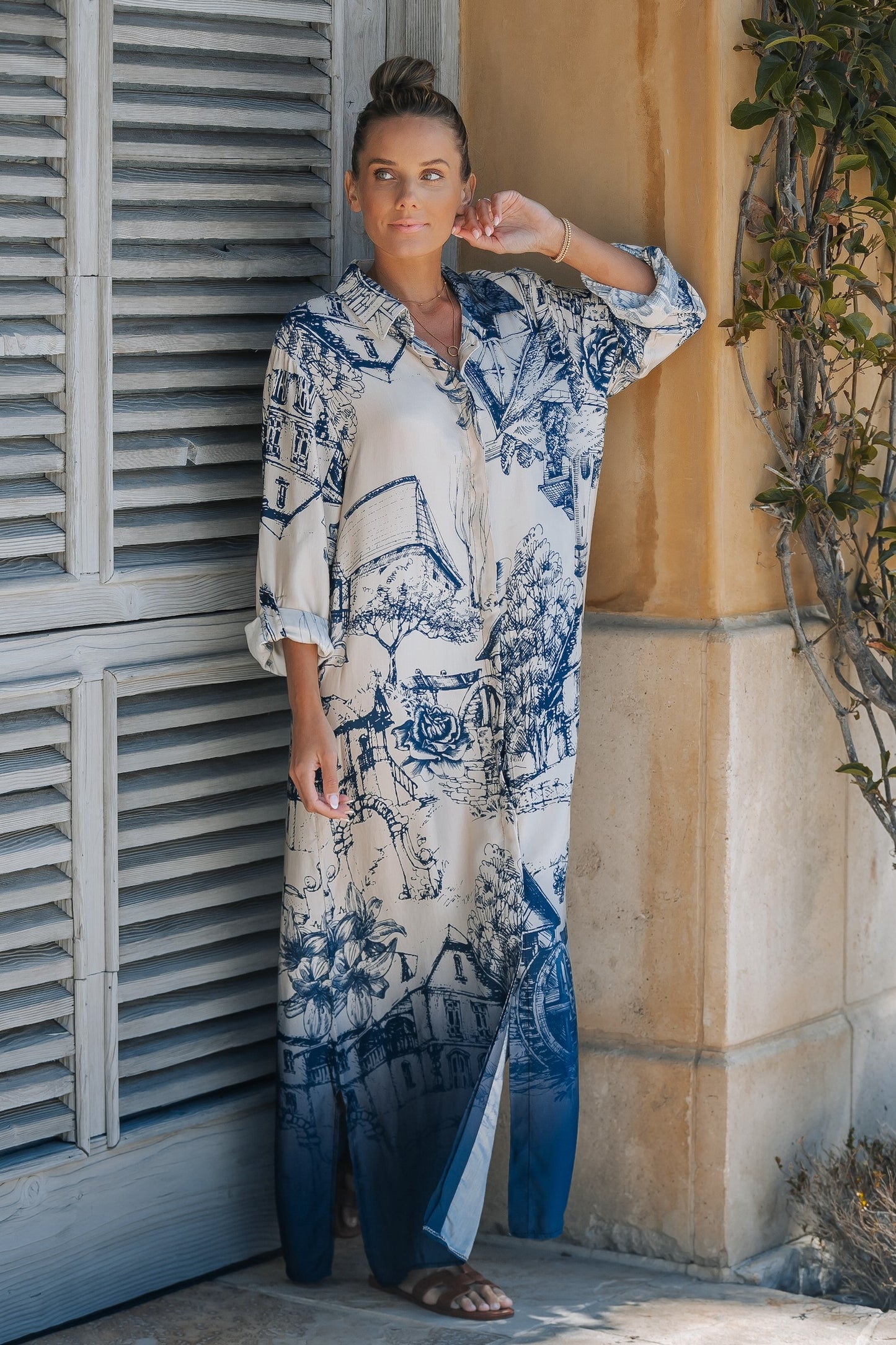 Sorrento Resort Shirt Dress