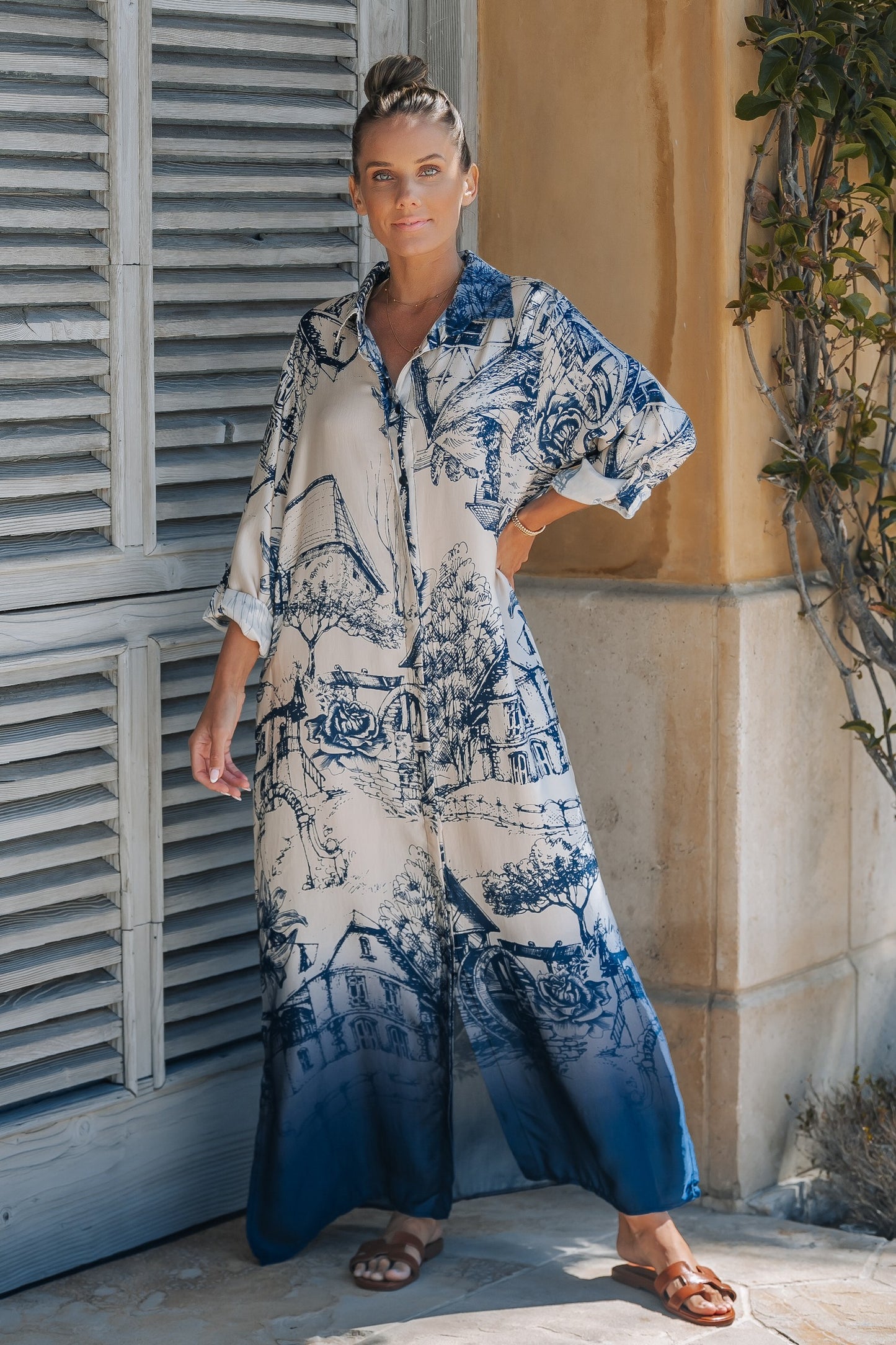 Sorrento Resort Shirt Dress