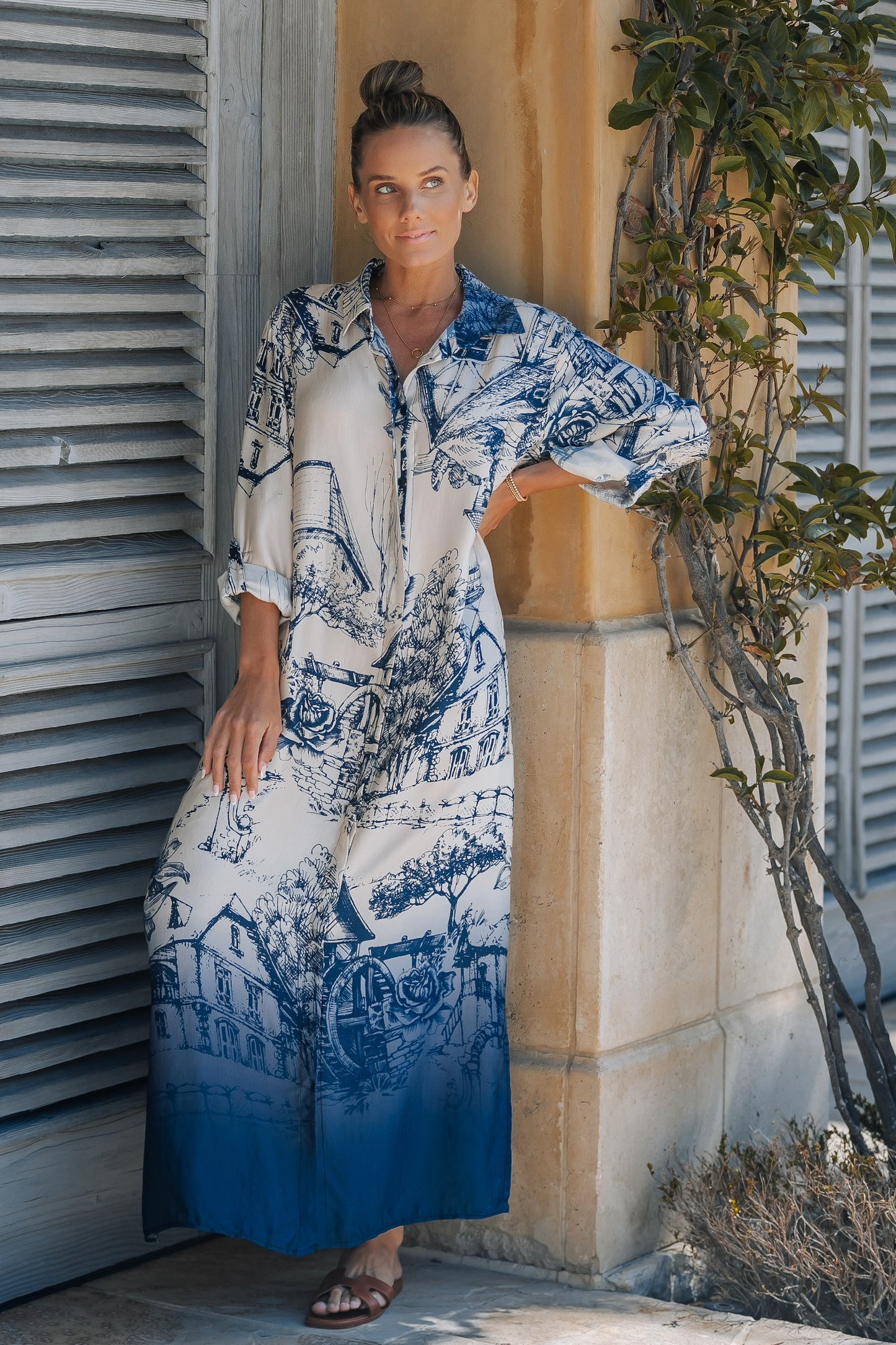 Sorrento Resort Shirt Dress