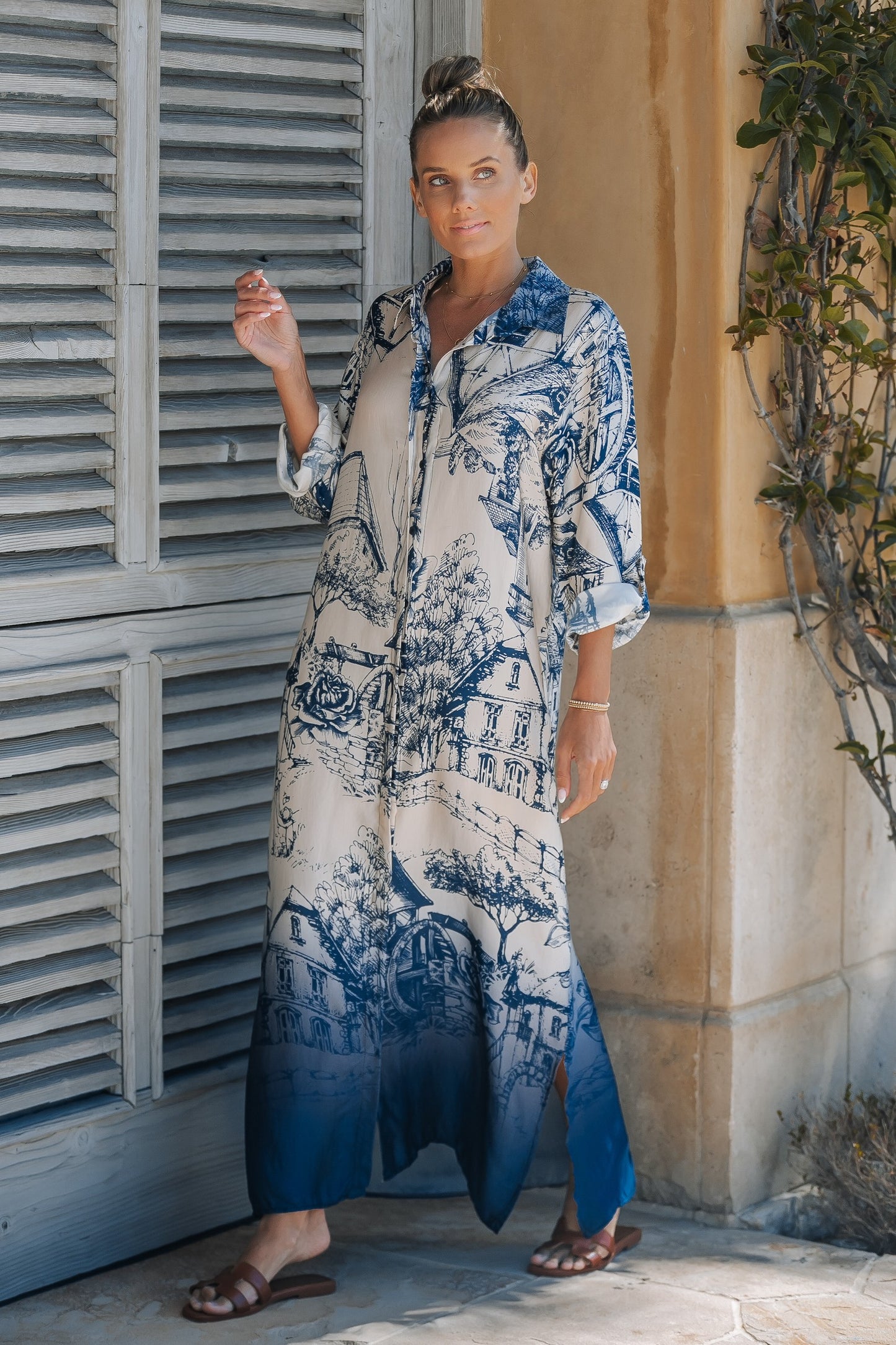 Sorrento Resort Shirt Dress