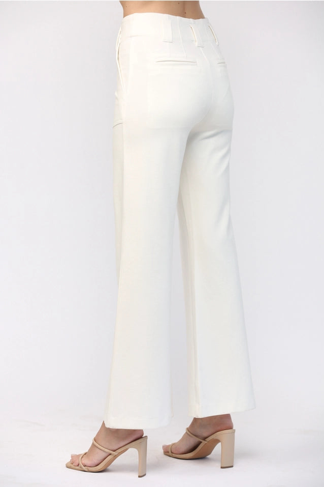 Kelsey Two Front Pocket Flare Pant