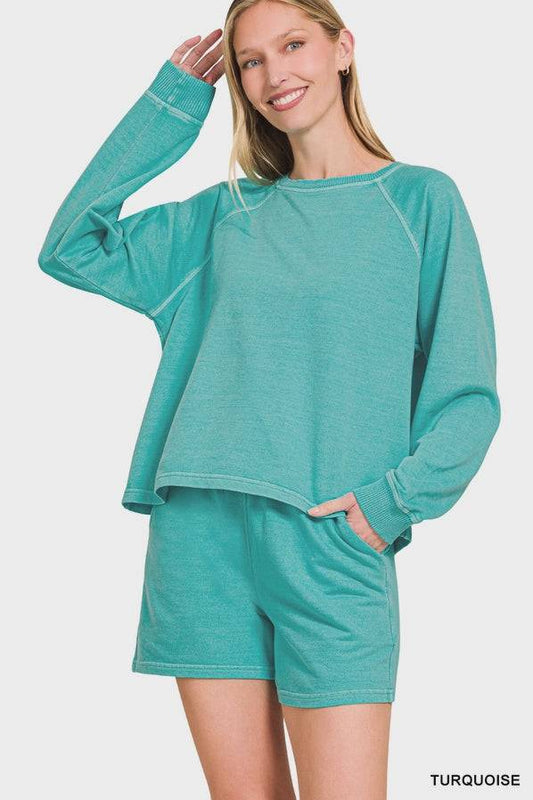 Ally Pullover and Short Set